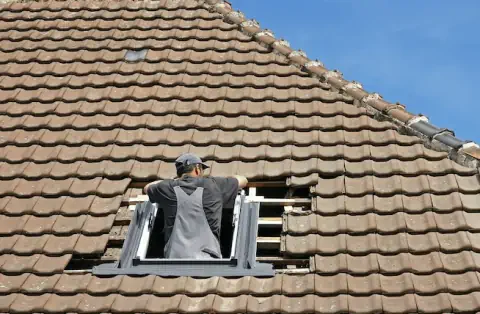 Pose de velux - Caix